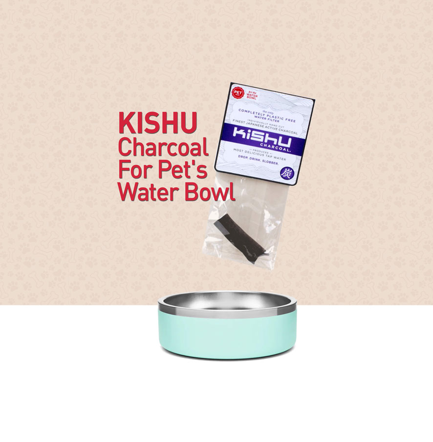 Kishu Charcoal for Pet Water Bowls