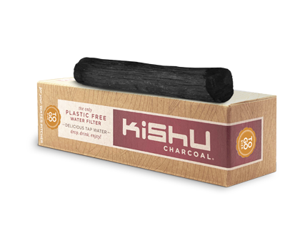 Kishu Charcoal To Go for Water Bottles The ONLY CERTIFIED AND TESTED Activated Charcoal