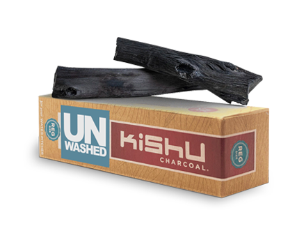 Kishu Charcoal Unwashed - 2 Regular Sticks for Pitchers. The only CERTIFIED and TESTED Activated Charcoal.KISHU CHARCOAL UNWASHED - REQUIRES BOILING BRIEFLY PRIOR TO USE